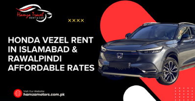Rent a Honda Vezel in Islamabad & Rawalpindi