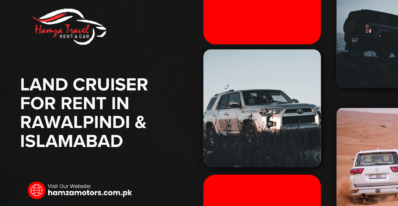 Land Cruiser For Rent with hamzamotors.com.pk