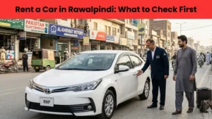 guide to choosing the best rent a car service in Rawalpindi Pakistan